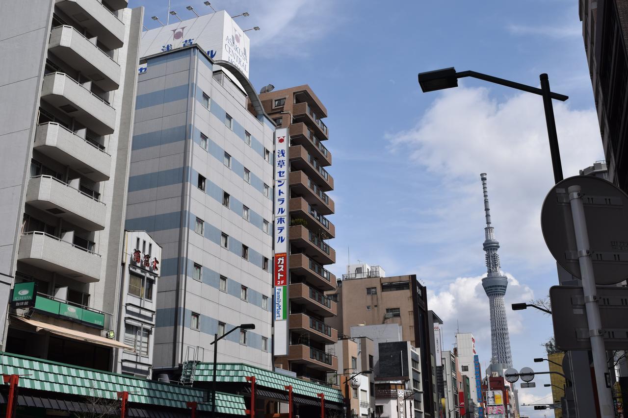 Asakusa Central Hotel Tokyo Eksteriør billede